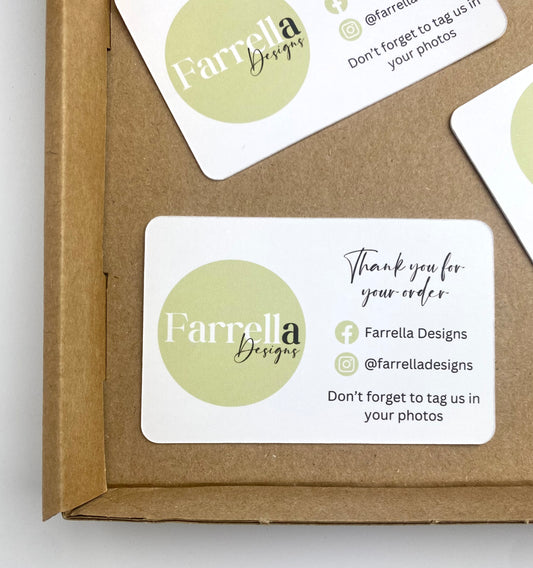 Thank you cards (x30)