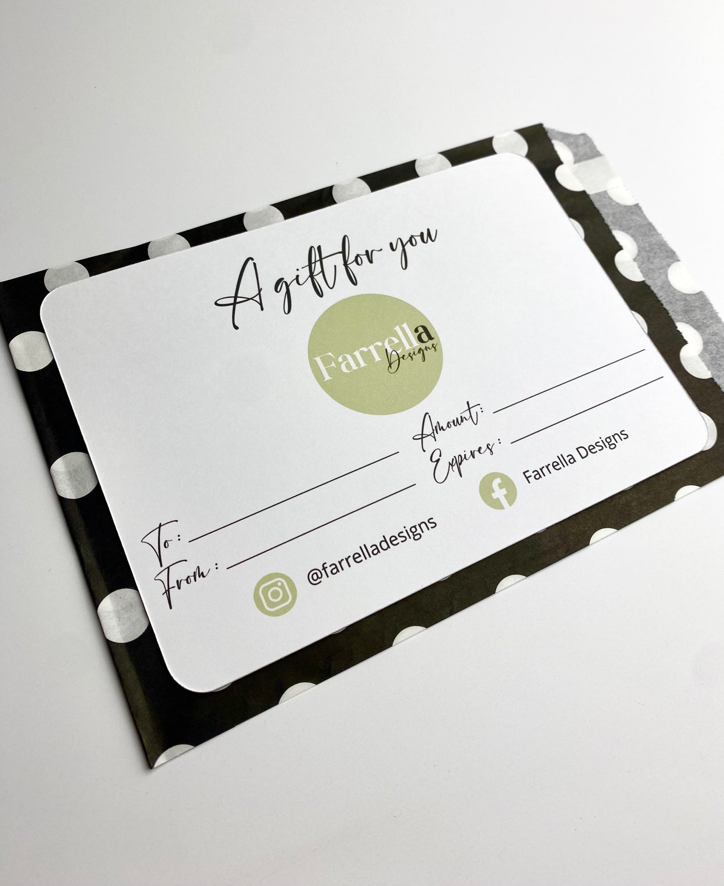 Gift vouchers (x14)