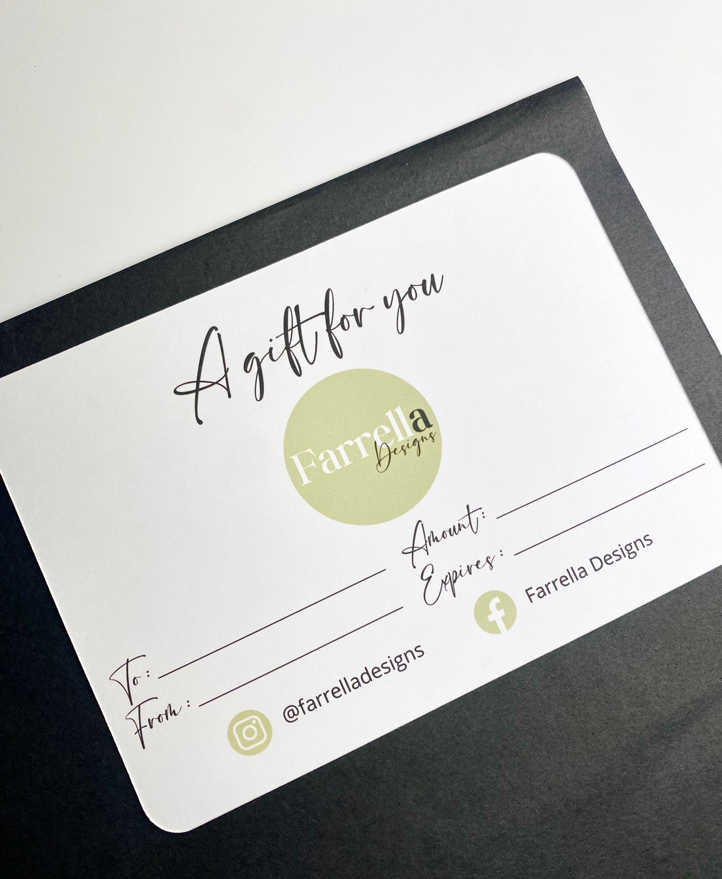 Gift vouchers (x14)